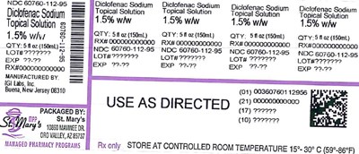 diclo - DICLOFENAC TOPICAL SOL 60760 112 95